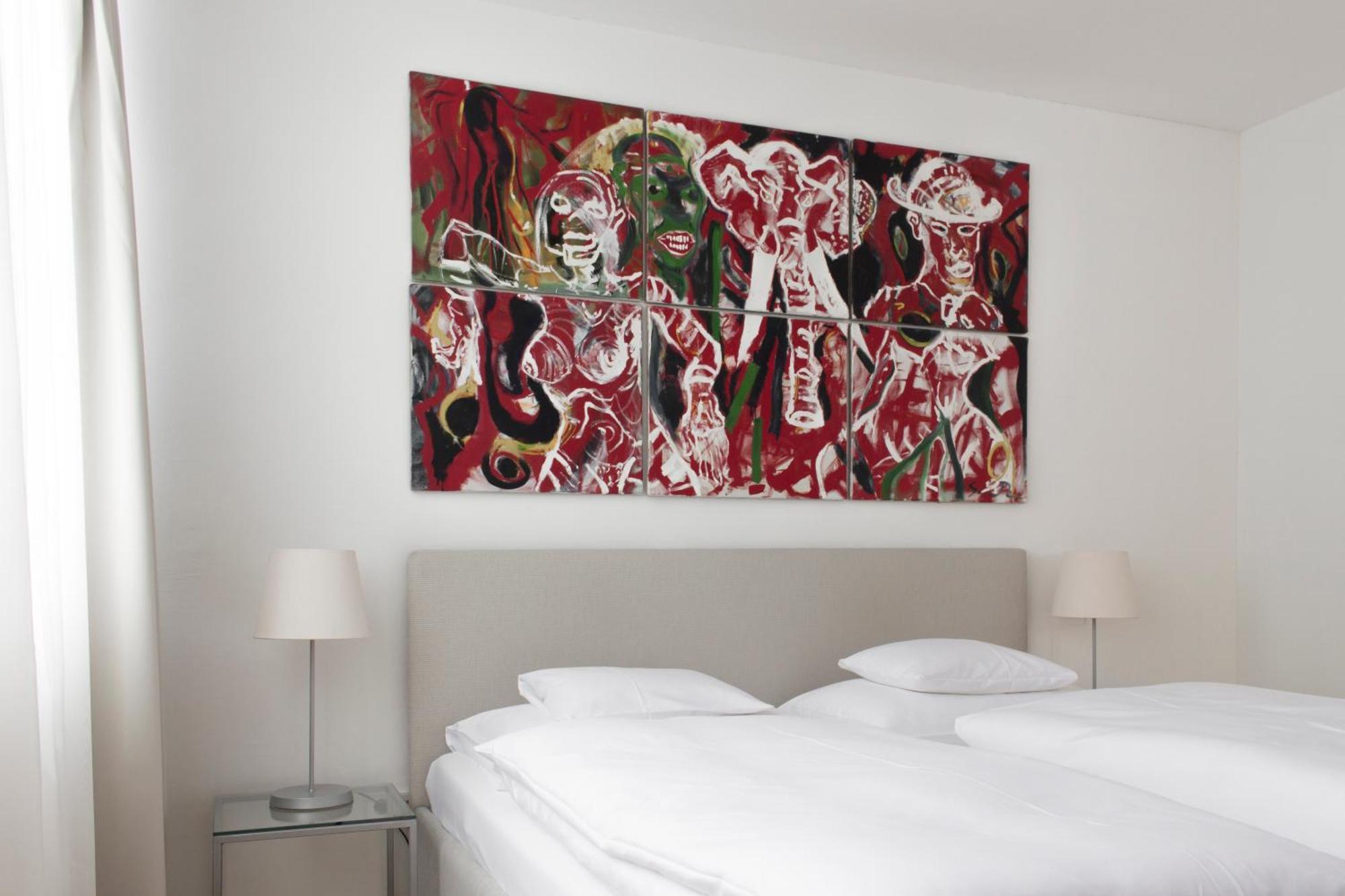 Schlossberghotel غراتس المظهر الخارجي الصورة A painting by the artist